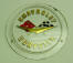 1958, 1959, 1960, 1961, 1962 Corvette Hood and trunk plastic emblem insert