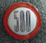 1966 Dodge Polara Monaco fender roof insert emblem