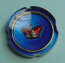 '54 Ford Monarch roof plastic car emblem (Canadian)