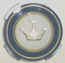 '55 Imperial wheel hub plastic car emblem