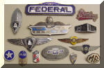 Enameled emblem, Dodge, International, Sterling, Federal, Truck, Paige, Studebaker