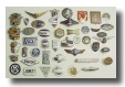 unrestored original enamel car emblems and badges 8