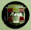 1951 Nash Hood medallion plastic insert emblem