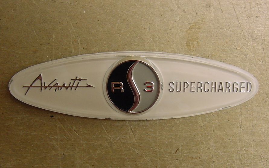 R through Z car emblems